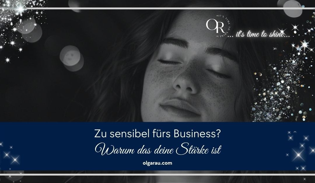 Feinfühlige Frau in ruhiger Atmosphäre als Symbol für Sensibilität im Business