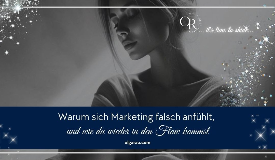 Frau in ruhiger Atmosphäre, Symbol für stimmiges Marketing ohne Druck